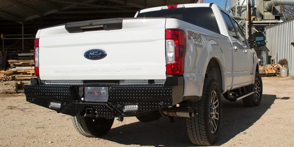 2017 Ford Super Duty F250-F450  <small>Diamond Rear Bumper</small>