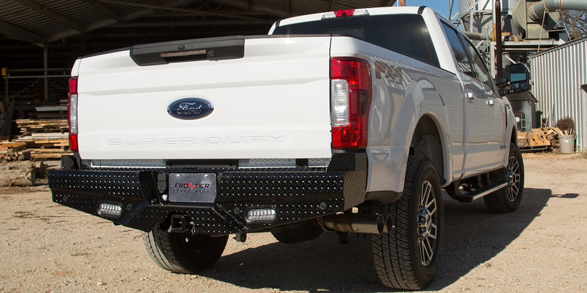 2017 Ford Super Duty Diamond Back Bumper