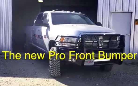 Frontier Pro Front Bumper Replacement  <small>w/ LED Bar option</small>