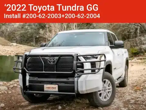 2022 Toyota Tundra Grille Guard Install